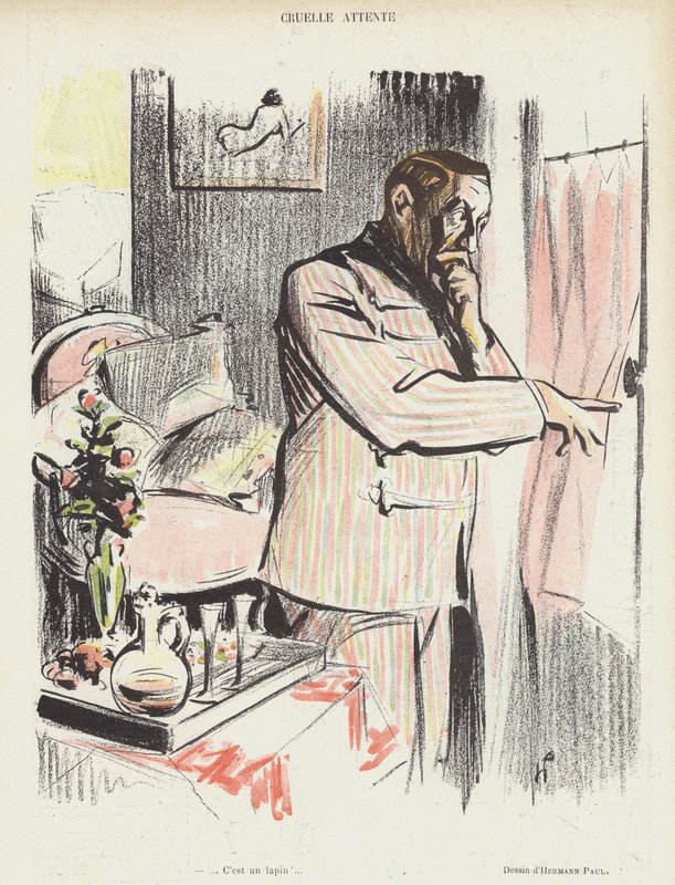 Kuvitus Le Rirelle tekijältä Rene George Hermann Paul