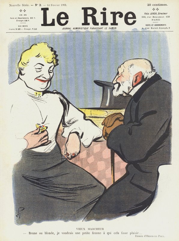 Kuvitus Le Rirelle tekijältä Rene George Hermann Paul