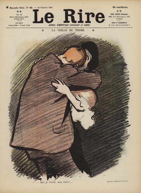 Kuvitus Le Rirelle tekijältä Rene George Hermann Paul