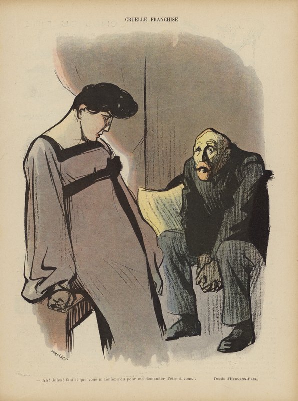 Kuvitus Le Rirelle tekijältä Rene George Hermann Paul
