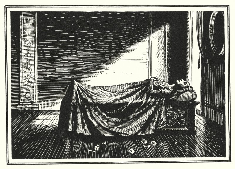 Hans Christian Andersen: Onnen galoshes (litho) tekijältä Rex (after) Whistler