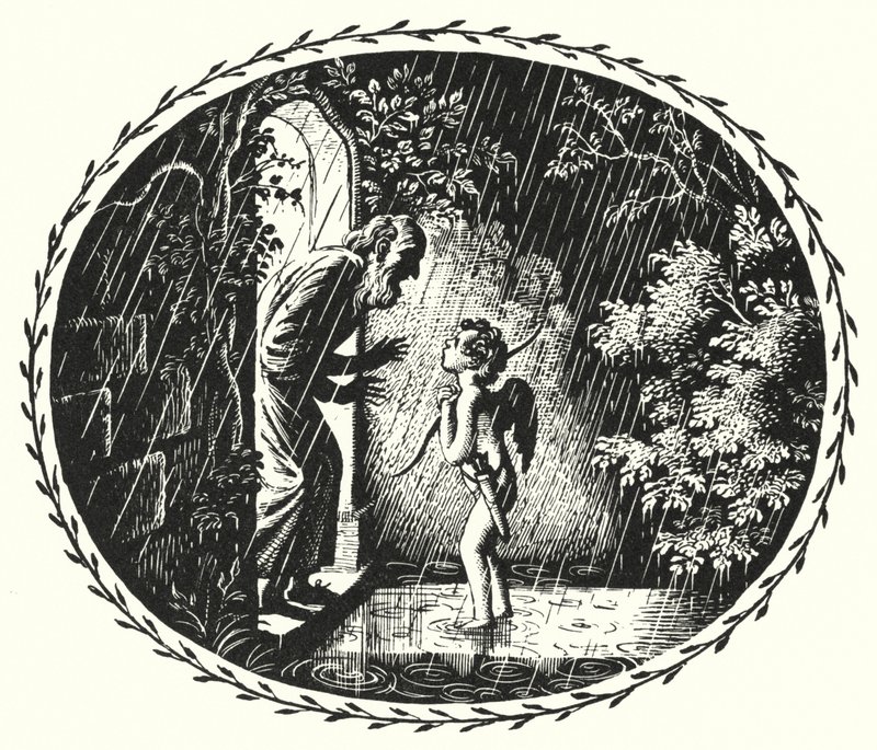 Hans Christian Andersen: The Naughty Boy (litho) tekijältä Rex (after) Whistler