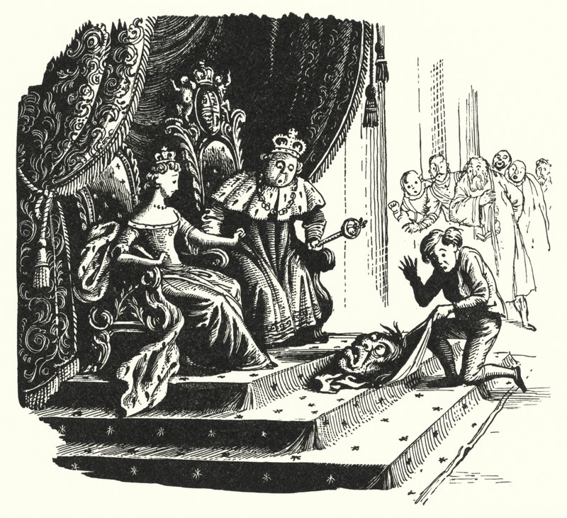 Hans Christian Andersen: Matkakumppanit (litho) tekijältä Rex (after) Whistler