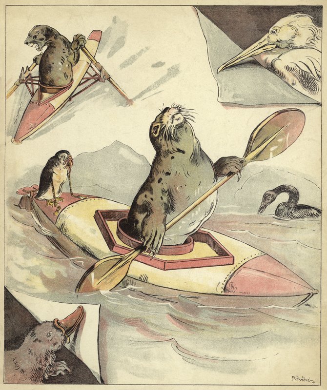 Hylkemelonta (chromolitho) tekijältä Richard Andre