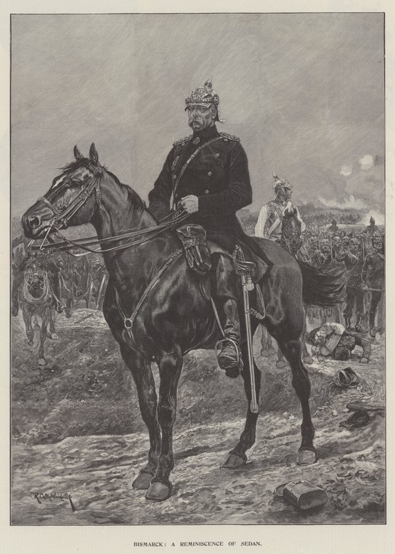 Bismarck, Sedanin muistikuva tekijältä Richard Caton Woodville junior