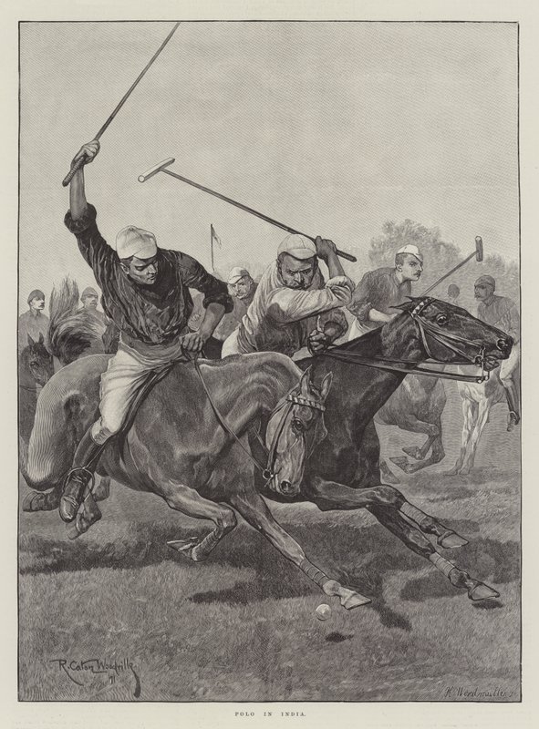 Polo Intiassa tekijältä Richard Caton Woodville junior