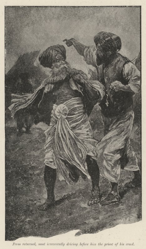The Bridge Builders, kirjoittanut Rudyard Kipling tekijältä Richard Caton Woodville junior