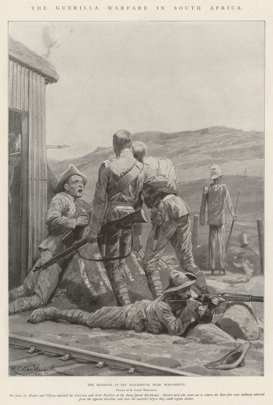 Guerilla Warfare Etelä-Afrikassa tekijältä Richard Caton Woodville junior