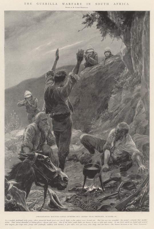 Guerilla Warfare Etelä-Afrikassa tekijältä Richard Caton Woodville junior