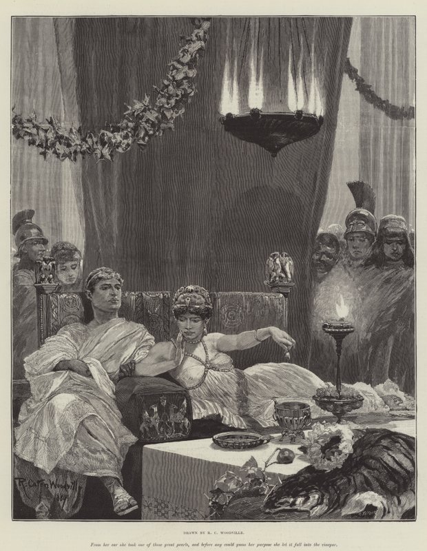 Cleopatra, kirjoittanut H Rider Haggard tekijältä Richard Caton Woodville junior