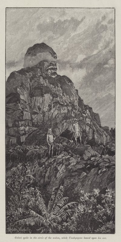 Nada the Lily, kirjoittanut H Rider Haggard tekijältä Richard Caton Woodville junior