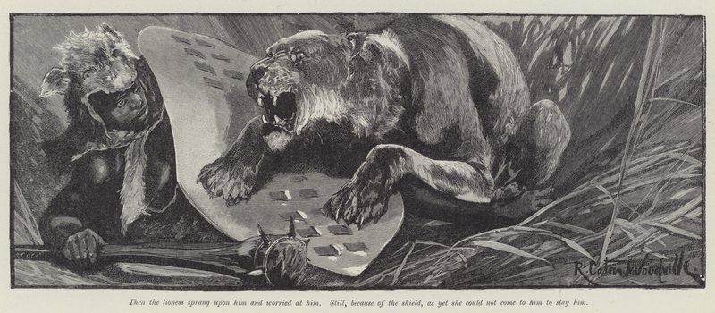 Nada lilja, kirjoittanut H Rider Haggard tekijältä Richard Caton Woodville junior