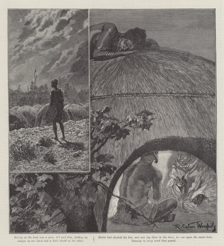 Nada the Lily, kirjoittanut H Rider Haggard tekijältä Richard Caton Woodville junior