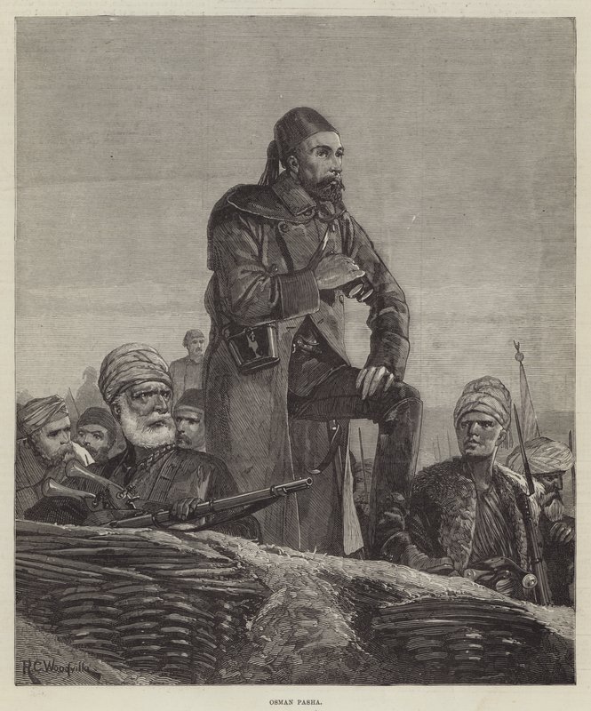 Osman Pasha tekijältä Richard Caton Woodville junior