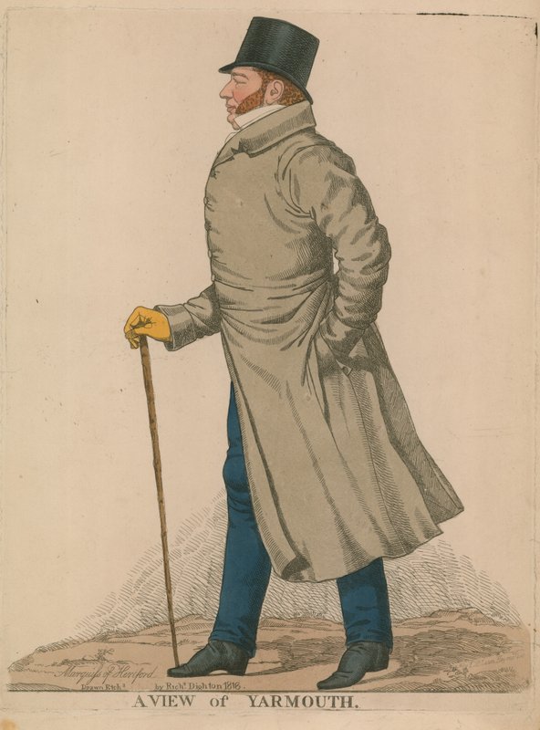 Francis Charles Seymour-Conway, Hertfordin kolmas markiisi; Näkymä Yarmouthista tekijältä Richard Dighton