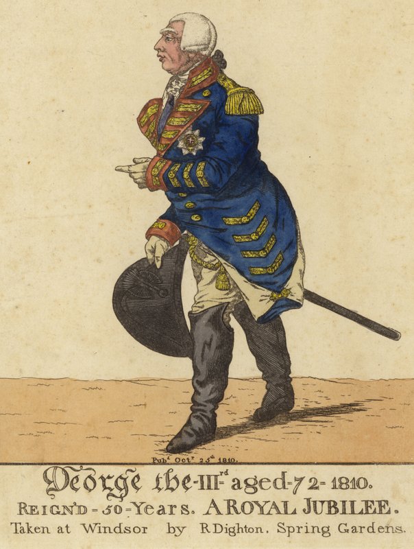 Kuningas Yrjö III tekijältä Richard Dighton