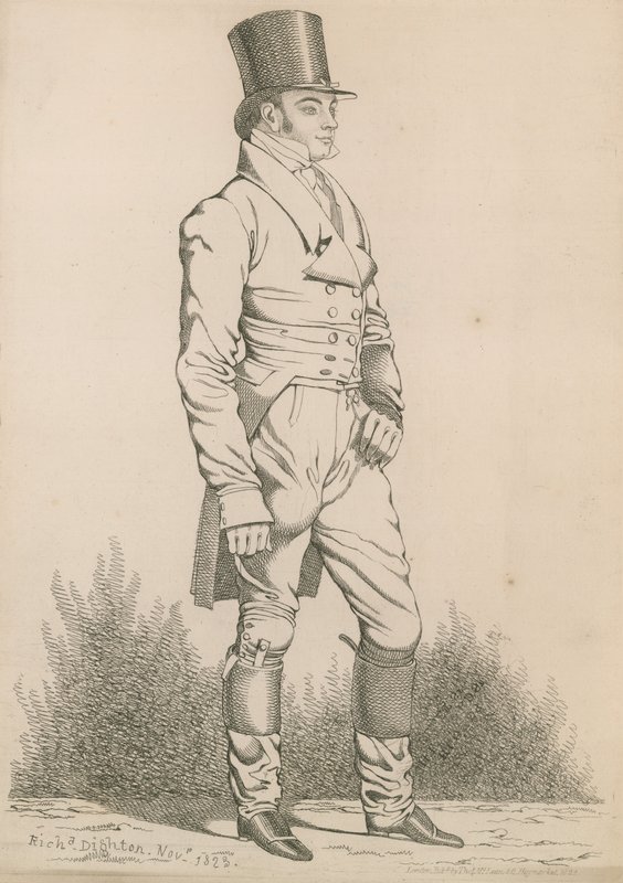 Tuntematon herrasmies tekijältä Richard Dighton