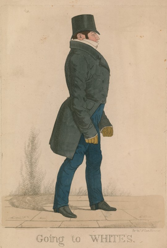 William Arden, toinen paroni Alvanley; Valkoisiin menossa tekijältä Richard Dighton