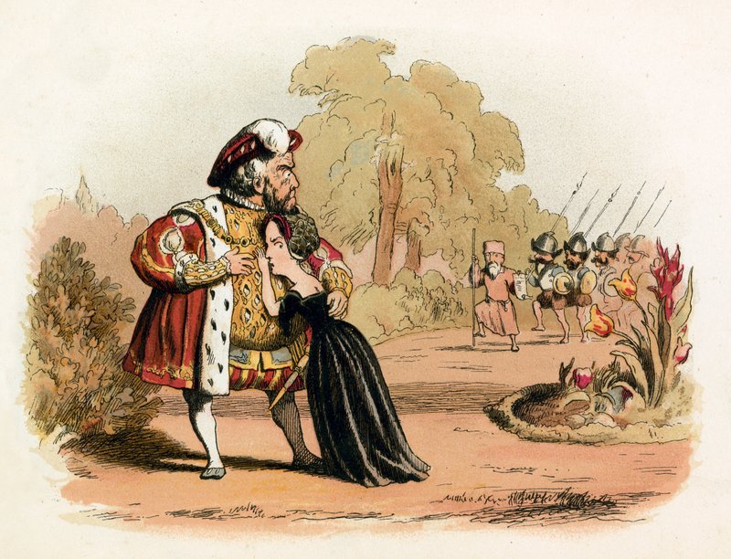 Kapea pakopaikka kuningatar Katharine Parrille tekijältä Richard Doyle