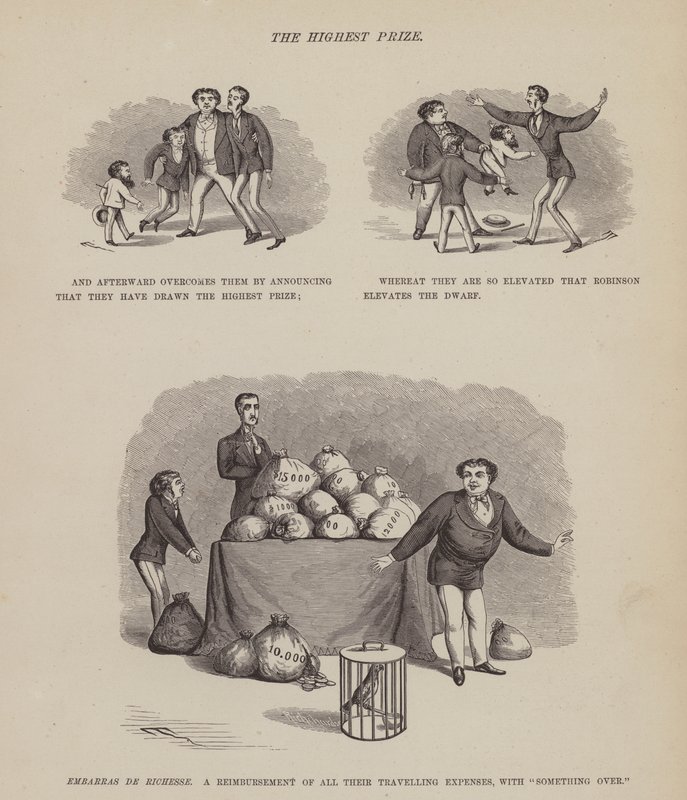 Sivu from The American Tour of Mrs. Brown, Jones and Robinson (kaiverrus) tekijältä Richard Doyle