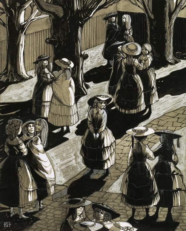 Nuori tyttö lähetetään "Coventryyn". tekijältä Richard Hook
