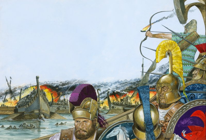 Salamisin taistelu tekijältä Richard Hook