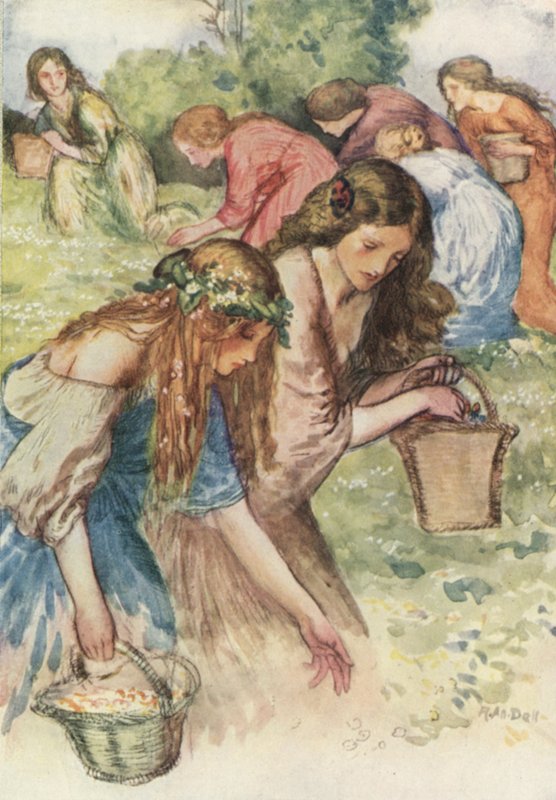 Edmund Spenserin Prothalamion tekijältä Robert Anning Bell
