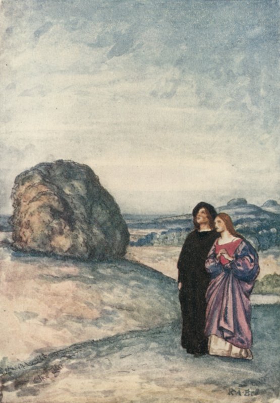 To A Skylark, Percy Bysshe Shelley tekijältä Robert Anning Bell