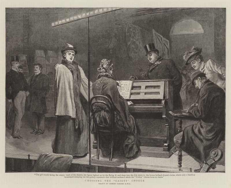 Gaiety-kuoron valitseminen tekijältä Robert Barnes