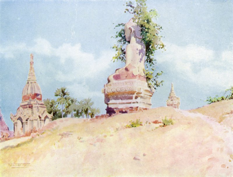 Buddha, lähellä Pagan tekijältä Robert George Talbot Kelly