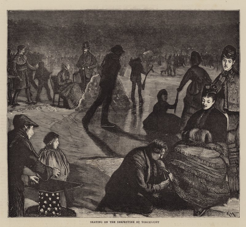 Luistelu Serpentiinillä Torchlightilla tekijältä Robert Walker Macbeth