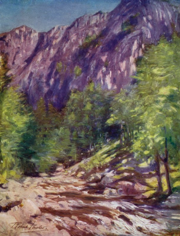 Aberglaslyn (väri litho) tekijältä Robert (after) Fowler