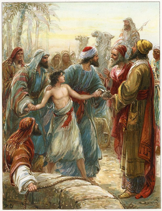 Joosef myi ismaelilaisille tekijältä Robert Ambrose Dudley