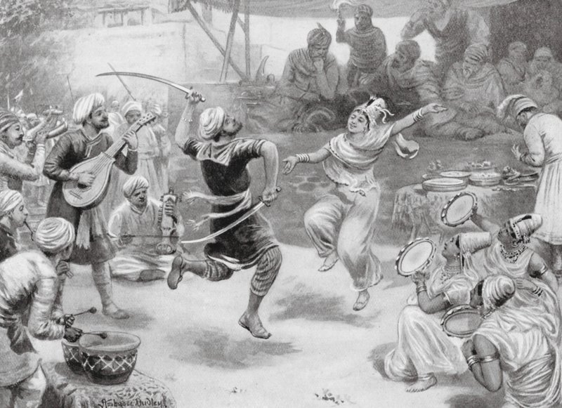 Keisari Akbar Suuren syntymäjuhlat tekijältä Robert Ambrose Dudley
