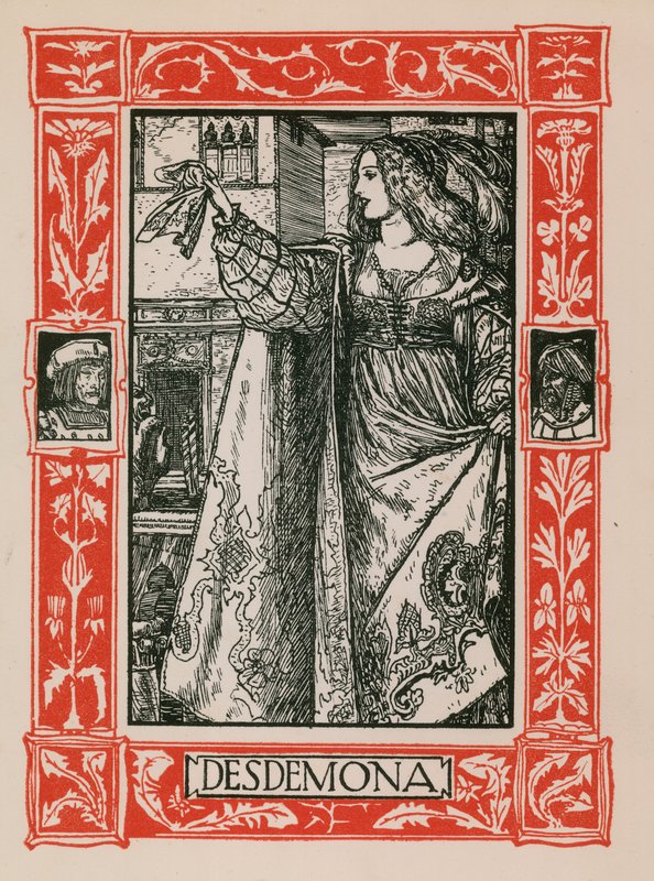Desdemona, Othello tekijältä Robert Anning Bell