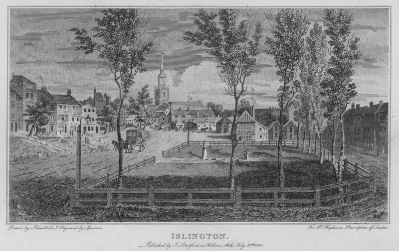 Islington (kaiverrus) tekijältä Robert Blemell (after) Schnebbelie
