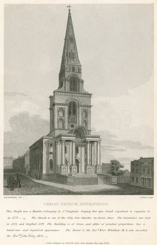 Christ Church, Spitalfields, Lontoo tekijältä Robert Blemell Schnebbelie