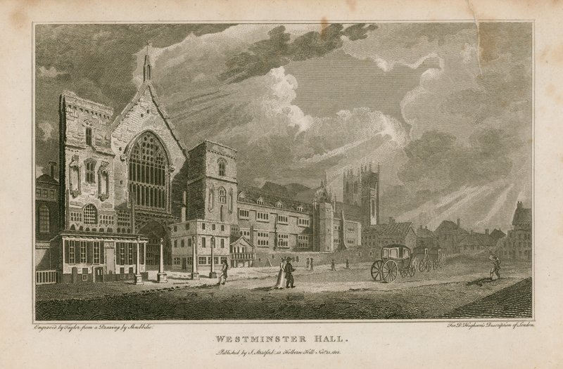Westminster Hall tekijältä Robert Blemell Schnebbelie