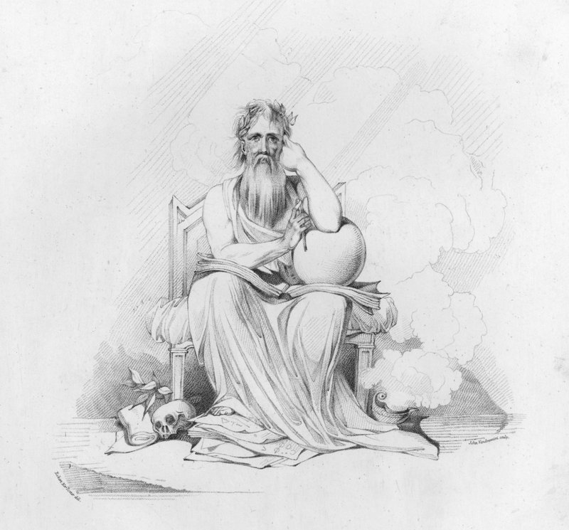 Kuva Anacreon Odesille (kaiverrus) tekijältä Robert Kerr (after) Porter