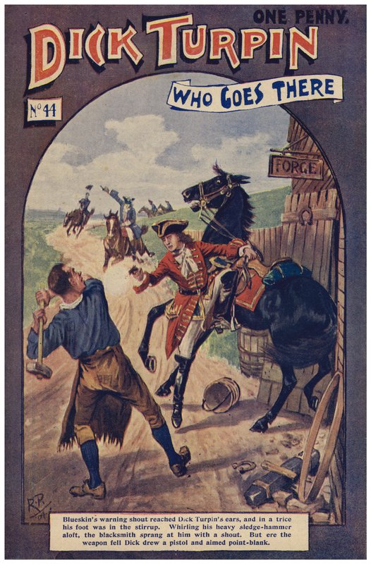 Dick Turpin (värinen lito) tekijältä Robert Prowse Jnr