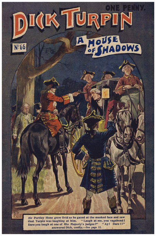Dick Turpin (värinen lito) tekijältä Robert Prowse Jnr