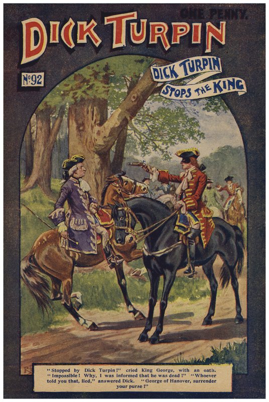 Dick Turpin (värinen lito) tekijältä Robert Prowse Jnr