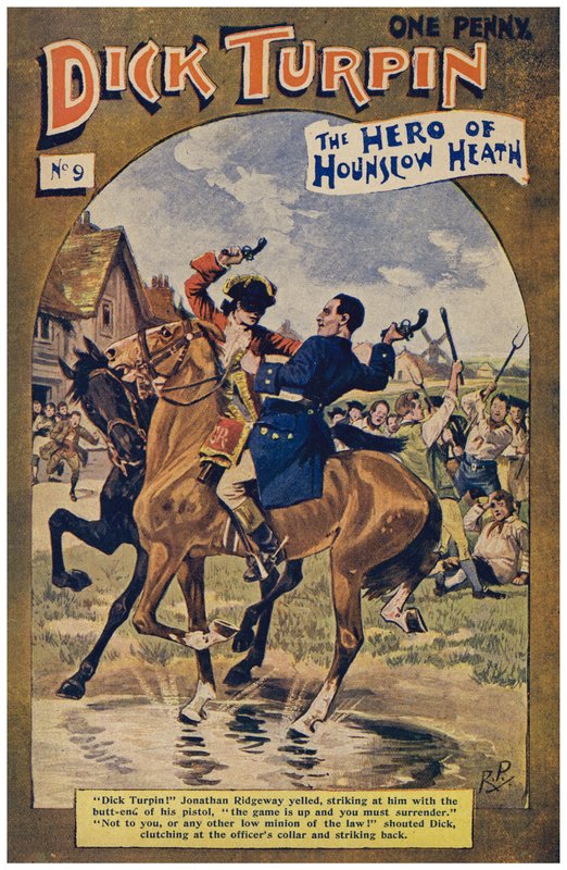 Dick Turpin (värinen lito) tekijältä Robert Prowse Jnr