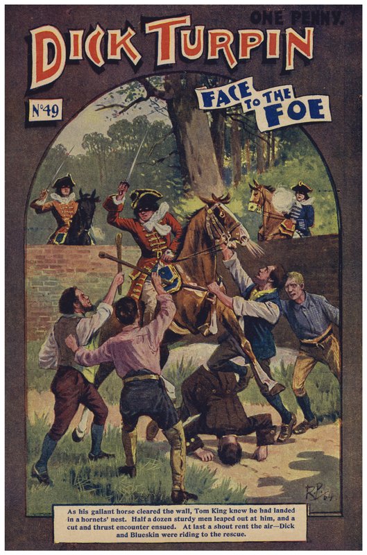 Dick Turpin (värinen lito) tekijältä Robert Prowse Jnr