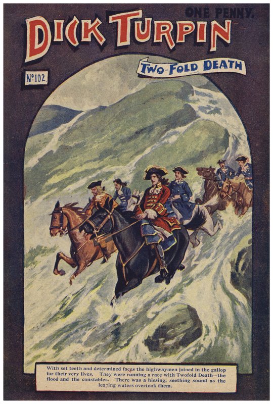 Dick Turpin (värinen lito) tekijältä Robert Prowse Jnr