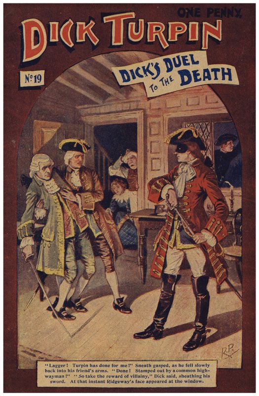 Dick Turpin (värinen lito) tekijältä Robert Prowse Jnr
