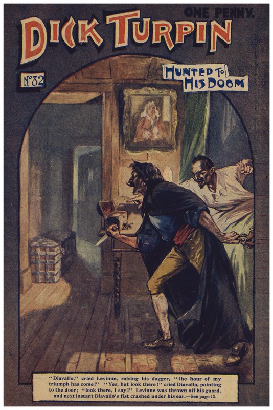 Dick Turpin (värinen lito) tekijältä Robert Prowse Jnr