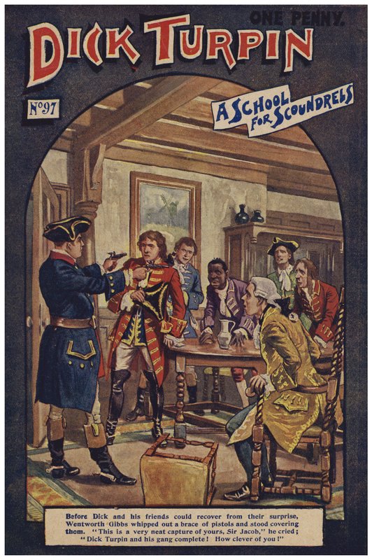 Dick Turpin (värinen lito) tekijältä Robert Prowse Jnr