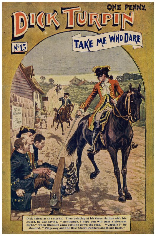 Dick Turpin (värinen lito) tekijältä Robert Prowse Jnr