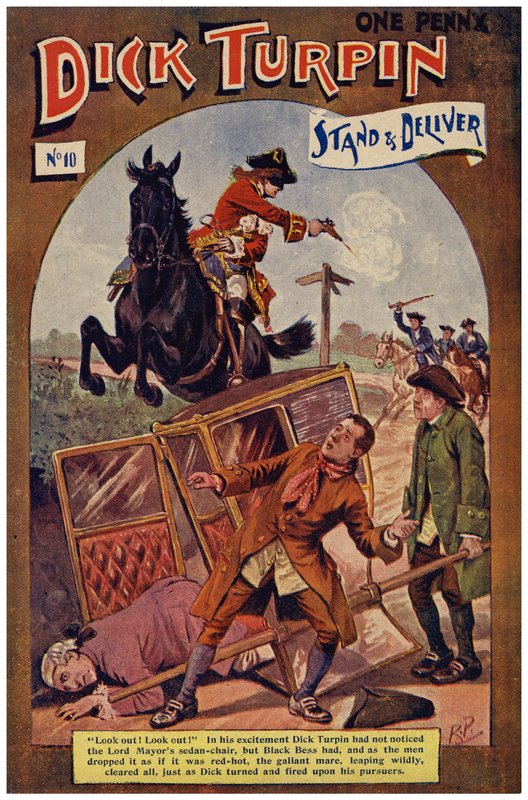 Dick Turpin (värinen lito) tekijältä Robert Prowse Jnr